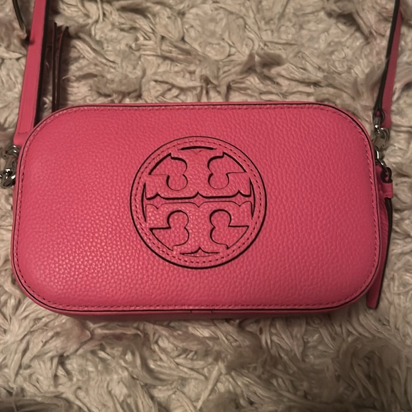 Tory Burch Mini Miller Leather Crossbody - Picture 11 of 12